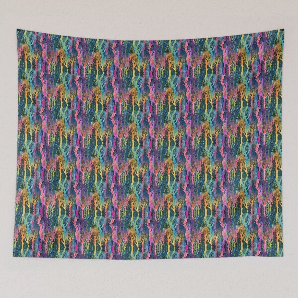Item preview, Paint explosion forest  designed and sold by NuttyCottage.