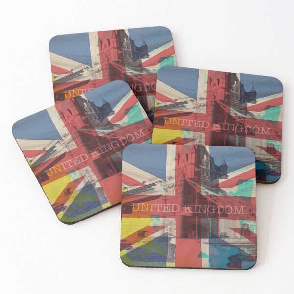 Item preview, United Kingdom flag and landmark designed and sold by GingaDesigns.