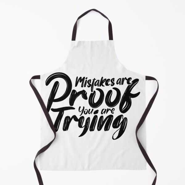 Item preview, Mistakes Are Proof You Are Trying  designed and sold by Hairball-Pets.