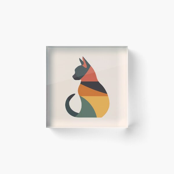 Item preview, "Symmetrical Feline Abstract" designed and sold by Art-Vortex-fr.