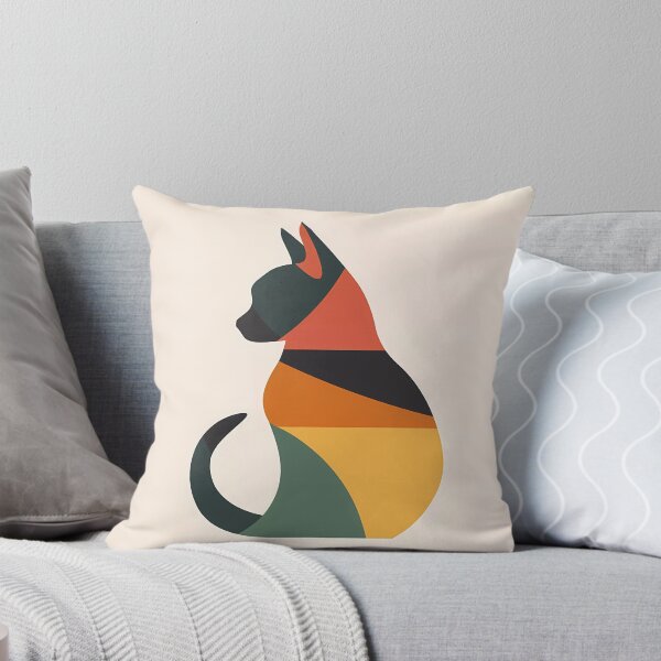 Item preview, "Symmetrical Feline Abstract" designed and sold by Art-Vortex-fr.