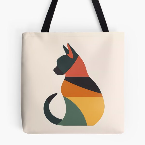Item preview, "Symmetrical Feline Abstract" designed and sold by Art-Vortex-fr.