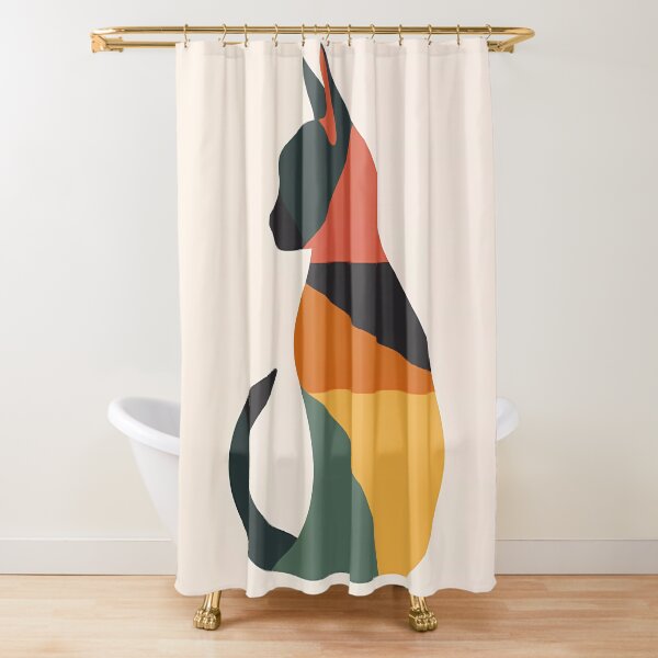 Item preview, "Symmetrical Feline Abstract" designed and sold by Art-Vortex-fr.