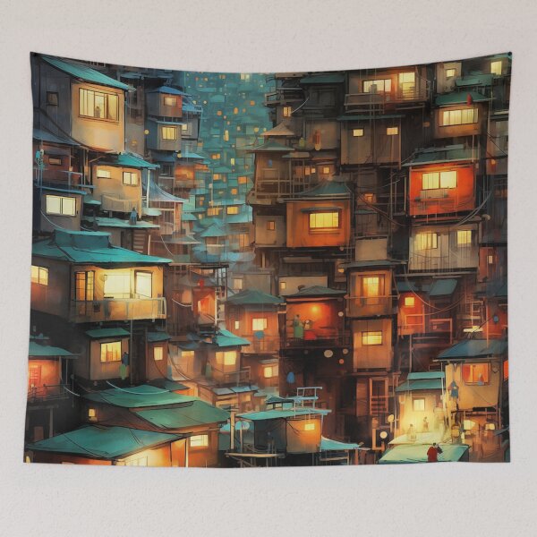 Item preview, Vibrant Existence | Urban Nightlife designed and sold by FairX.