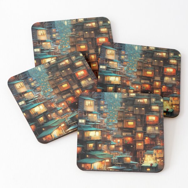 Item preview, Vibrant Existence | Urban Nightlife designed and sold by FairX.