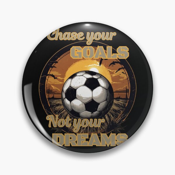 Item preview, Chase your GOALS not your DREAMS football/soccer design designed and sold by Jt41.