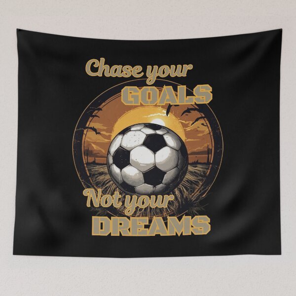 Item preview, Chase your GOALS not your DREAMS football/soccer design designed and sold by Jt41.