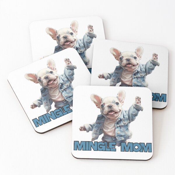 Item preview, Mingle Mom - The French Bulldog of a Very Sociable Owner designed and sold by proudbullyshop.