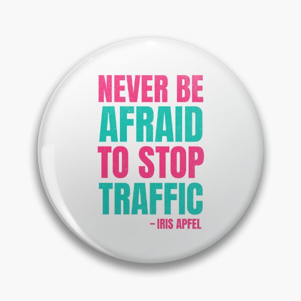 Item preview, Iris Apfel Quote designed and sold by humnoo.