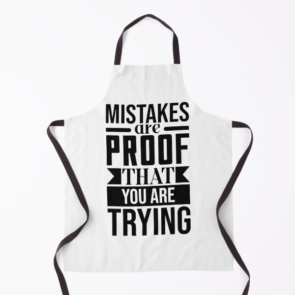 Item preview, Mistakes Are Proof You Are Trying  designed and sold by Hairball-Pets.
