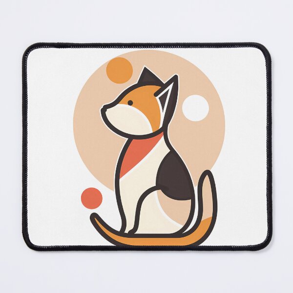 Item preview, "Dog's Symmetrical Abstract" designed and sold by Art-Vortex-fr.