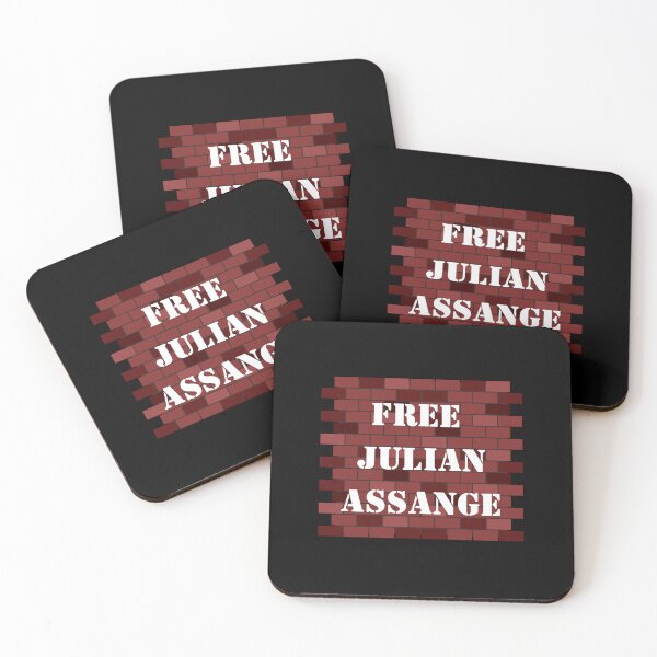 Item preview, Free Julian Assange. Freedom Of Speech designed and sold by Rebel-Design.
