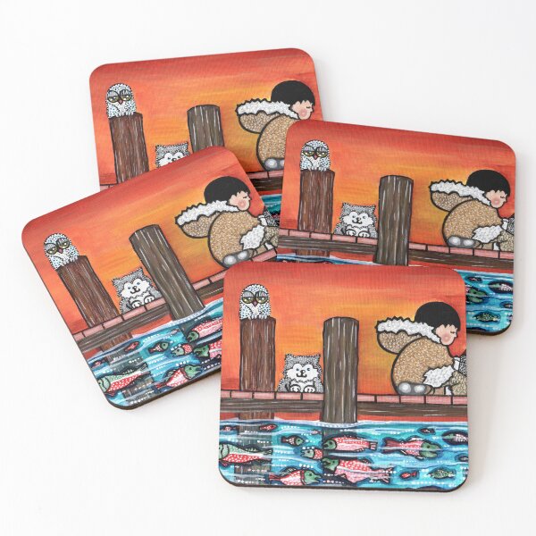 Item preview, Fishing With Friends designed and sold by ArtByBeatriz.