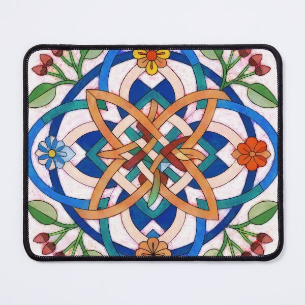 Item preview, Another celtic knot - version with background designed and sold by Mustela erminea.