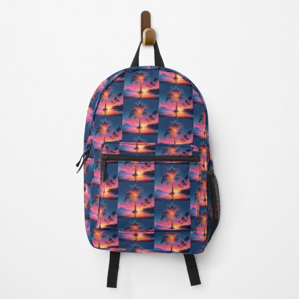 Item preview, Neon Dusk | Palm Silhouette designed and sold by FairX.