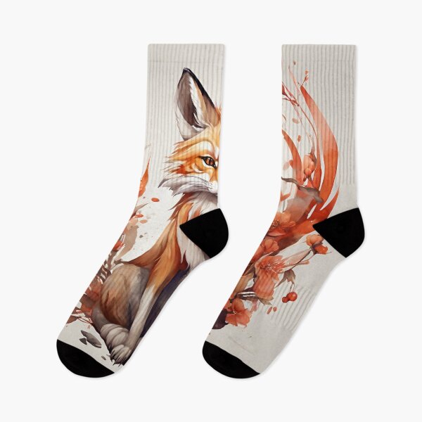 Item preview, Beautiful Fox Drawing designed and sold by PolygonPinnacle.