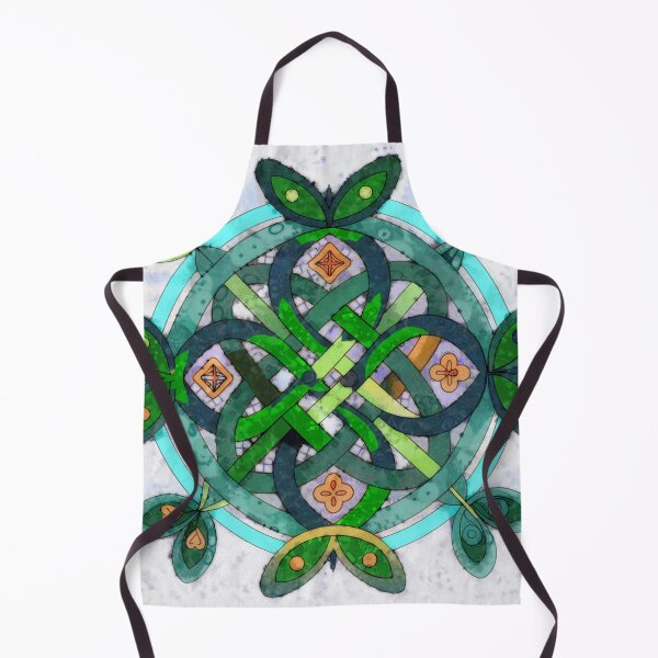 Item preview, Knotwork with butterflies - version with background designed and sold by Mustela erminea.
