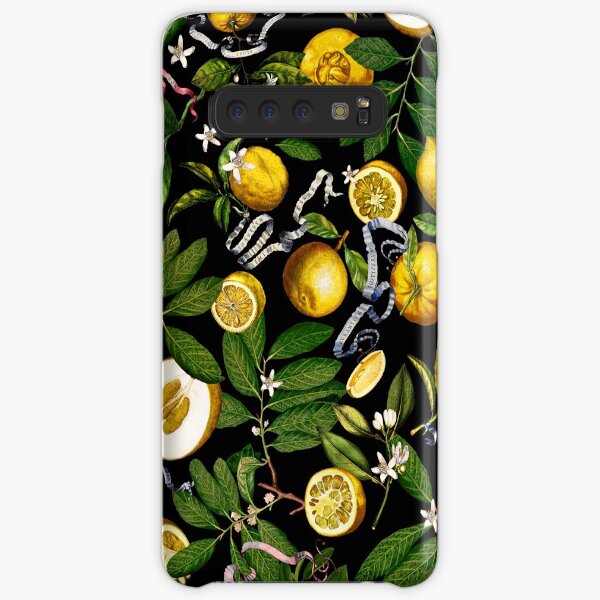 Lemon Tree - Black Samsung Galaxy Snap Case