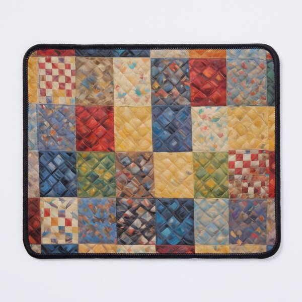 Item preview, Colorful quilt pattern designed and sold by perlphoto.