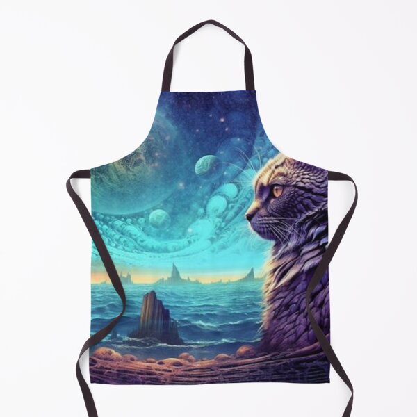 Item preview, Cat Celestial Gaze | Mystical Universe designed and sold by FairX.