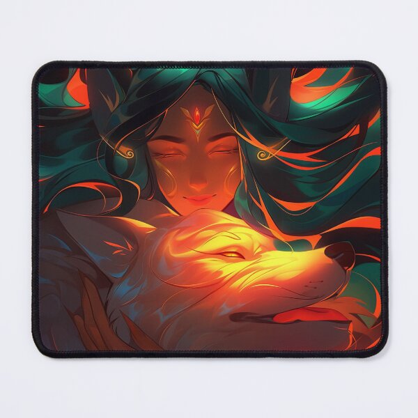 Item preview, Loyal Ember Guardian Anime Girl designed and sold by bubblegoth.