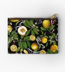 Lemon Tree - Black Studio Pouch