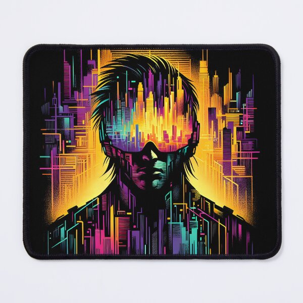Item preview, Cyberpunk Man - Vector Art designed and sold by Bomba Visual.