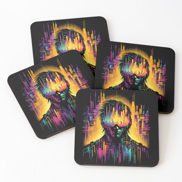 Item preview, Cyberpunk Man - Vector Art designed and sold by Bomba Visual.