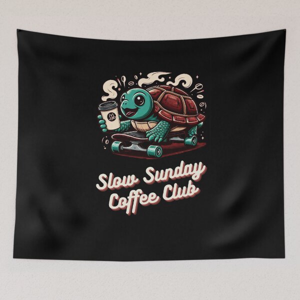 Item preview, Slow Sunday Coffee Club designed and sold by joetrade.