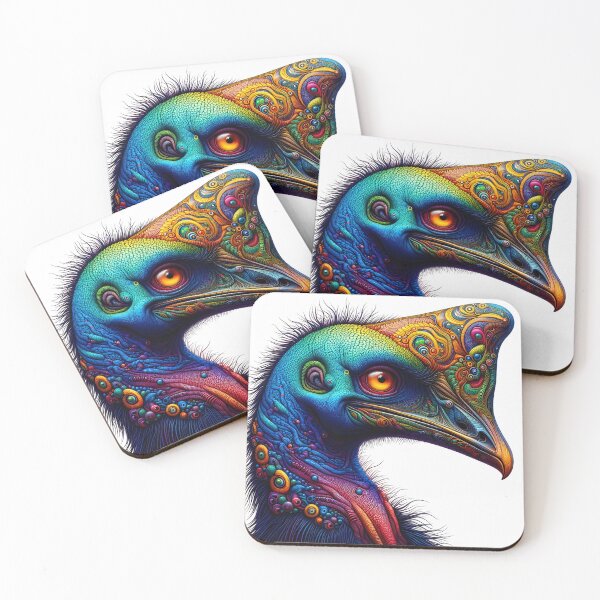 Item preview, Cassowary Art #4 | Cassowary Lovers designed and sold by ksgraphics222.