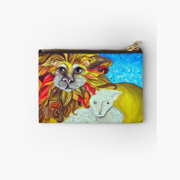 Aperçu de l'œuvre Lion and Lamb créée et vendue par ArtByBeatriz.