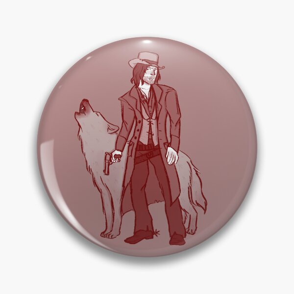 Item preview, John Marston - Wolf Spirit Animal designed and sold by wormy-pope.