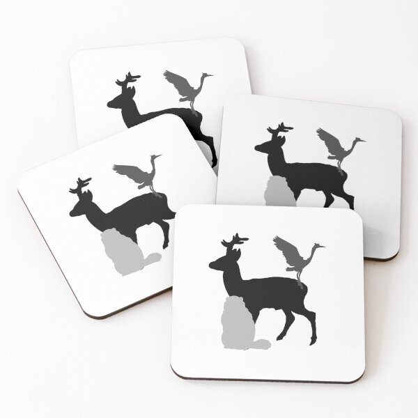 Item preview, Black and White Animal Silhouettes  designed and sold by Animals-by-JB.