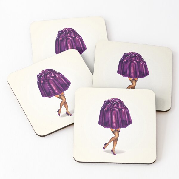 Item preview, Purple Grape Jello Pin-Up  designed and sold by Kelly  Gilleran.