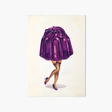 Artikel-Vorschau von Lila Trauben-Jello-Pin-Up, designt und verkauft von Kelly  Gilleran.