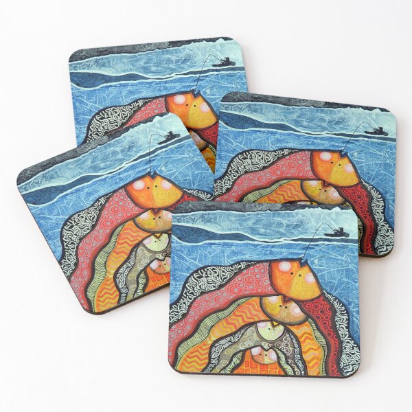Item preview, Halibut Surprise designed and sold by ArtByBeatriz.