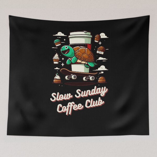 Item preview, Slow Sunday Coffee Club designed and sold by joetrade.