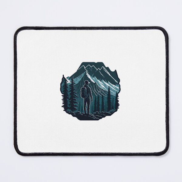 Item preview, Lone Explorer's Mountain Journey designed and sold by Daniel Haddad.