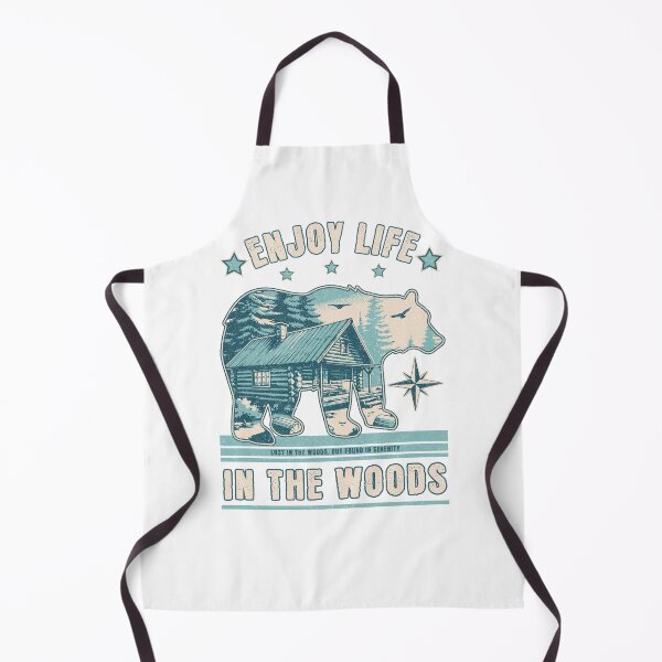 Item preview, Enjoy Life in the Woods / Nature Print designed and sold by Thehatinthecat.