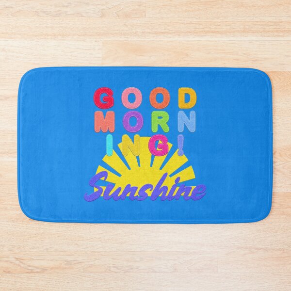 Item preview, Felt Style Good Morning Sunshine Cute Whimsical designed and sold by CheriesArt.