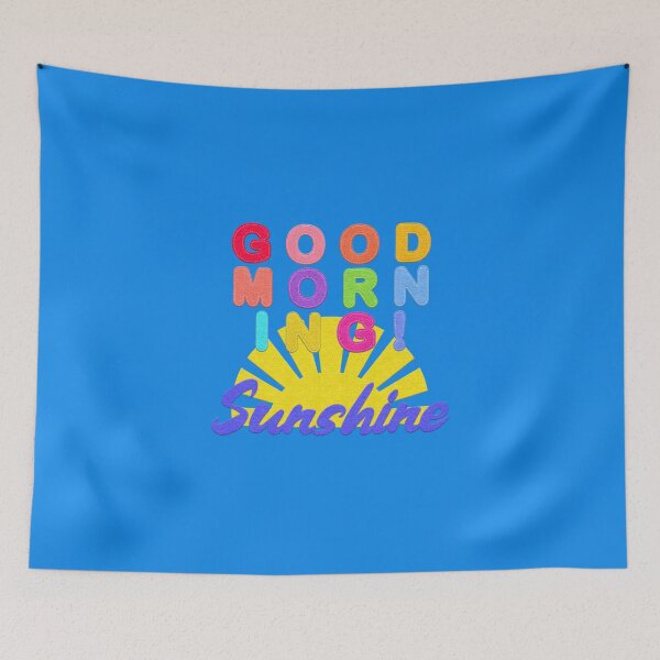 Item preview, Felt Style Good Morning Sunshine Cute Whimsical designed and sold by CheriesArt.