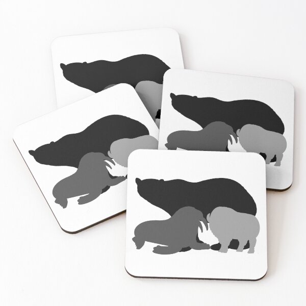 Item preview, Black and White Animal Silhouettes  designed and sold by Animals-by-JB.