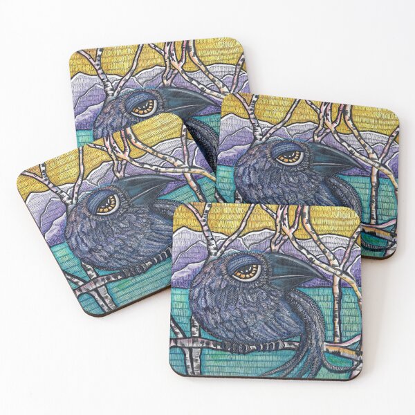 Item preview, Blue Raven designed and sold by ArtByBeatriz.