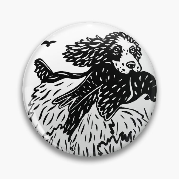 Item preview, American Cocker Spaniel Stamp Art designed and sold by BrinaDraws.