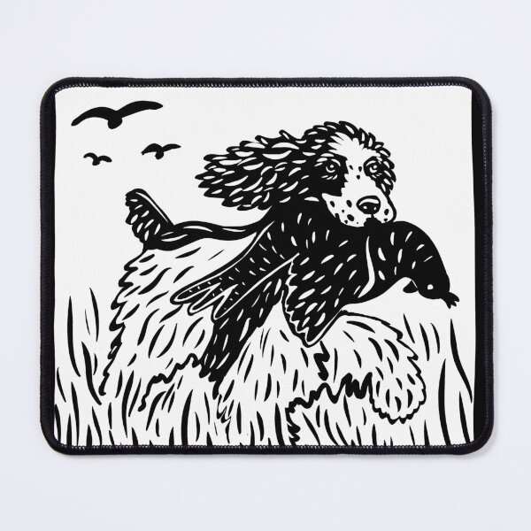 Item preview, American Cocker Spaniel Stamp Art designed and sold by BrinaDraws.