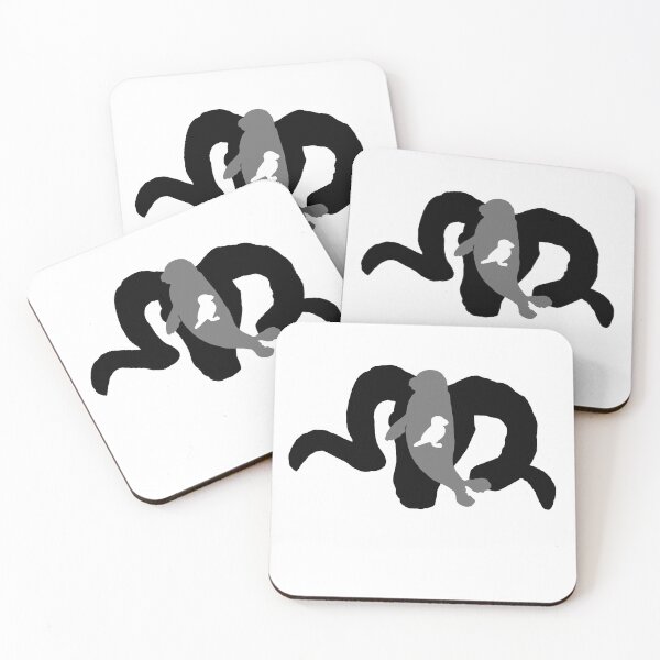 Item preview, Black and White Animal Silhouettes designed and sold by Animals-by-JB.