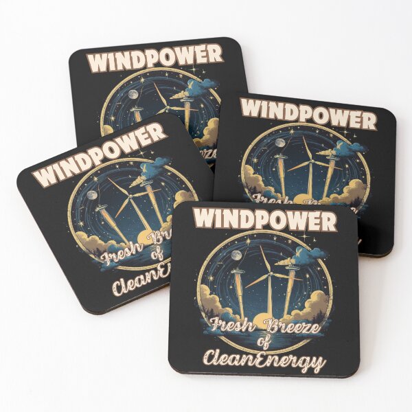 Item preview, WINDPOWER fresh breeze of cleanenergy design designed and sold by Jt41.