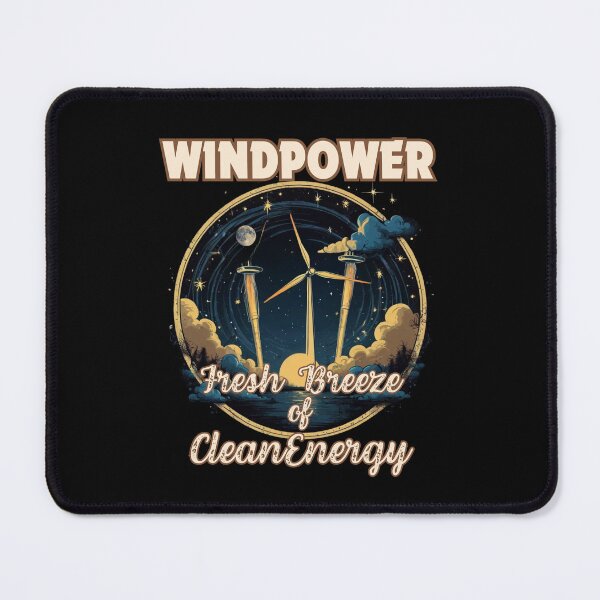 Item preview, WINDPOWER fresh breeze of cleanenergy design designed and sold by Jt41.