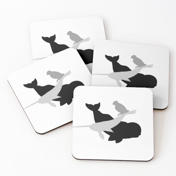 Item preview, Black and White Animal Silhouettes designed and sold by Animals-by-JB.