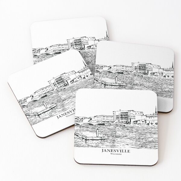 Item preview, Janesville - Wisconsin designed and sold by Lakeric Cityscapes.